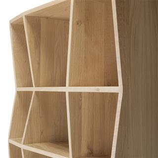 Oak Z Rack Kitaplık-Small