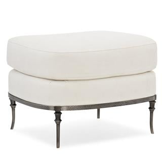 On Point Puf-Finish Antique-Nickel-Body Fabric (2709-88CC-P) Performance