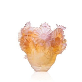 Daum Or dAbeille Small Orange Vazo