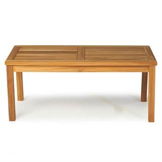 Kayu Teak 120 cm Orta Sehpa