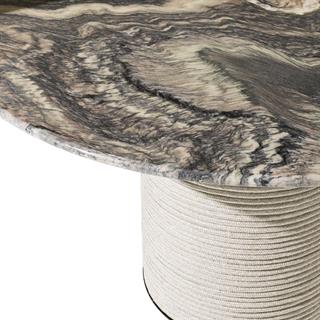 Ethimo Patio Cipollino Marble Yuvarlak Yemek Masası