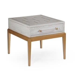 Bassett Mirror Perrine Rectangular Yan Sehpa