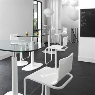 Ligne Roset Piazza White Bar Masası
