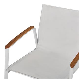 Bondi Koltuk - İskelet: Beyaz - Kumaş: Beyaz (Alçak Oturum)