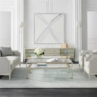 Caracole Put On A Show Pearly White Konsol