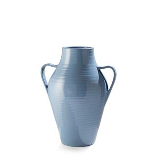 Quartara Seramik Vazo - 60 cm - Blu Risacca