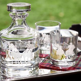 Ralph Lauren Garrett Transparent Whiskey Glasses 