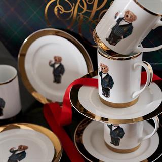 Thompson Set of 4 Plates-Mugs