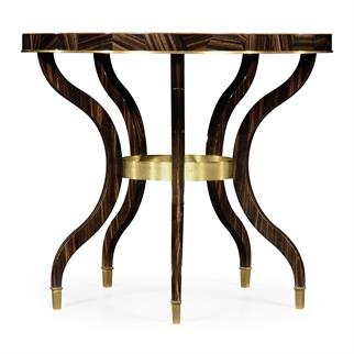 Jonathan Charles JC Modern Macassar Ebony Dining Table