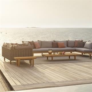 Dedon Sealine Teak Bahçe Orta Sehpası