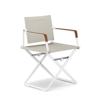 Dedon Seax Beige Directors Chair