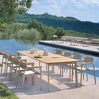 Emu Shine Matt White Armchair