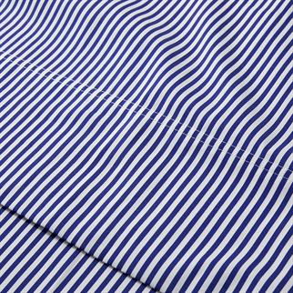Ralph Lauren Shirting Navy White Flat Sheet