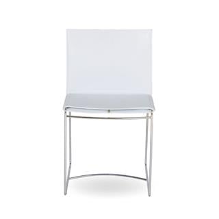 Sillc Venus White Armless Chair