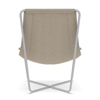 Ethimo Sling Warm White / Sand Lounge Chair