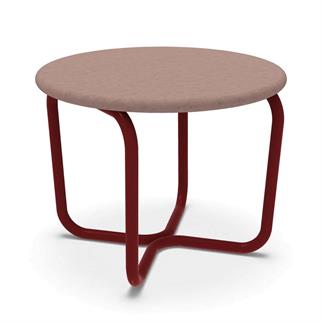 Ethimo Sling Warm Red/Red Stone Yan Bahçe Sehpası