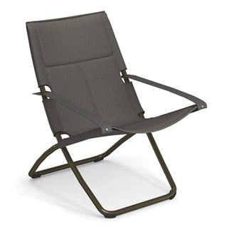 Emu Snooze Cozy Dark Grey Dinlenme Şezlongu