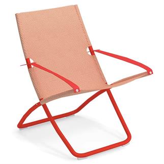 Emu Snooze Scarlet Red Peach Dinlenme Şezlongu