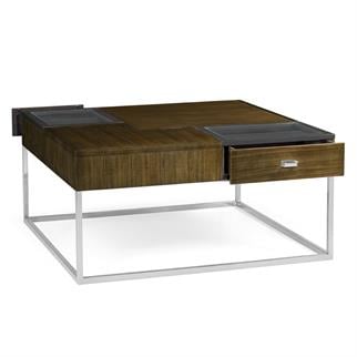 Jonathan Charles Eclectic Walnut Orta Sehpa