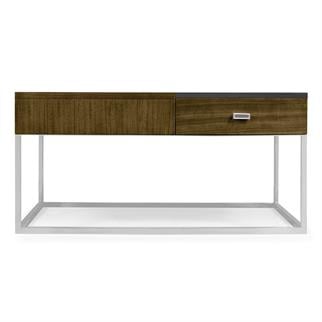 Jonathan Charles Eclectic Walnut Orta Sehpa