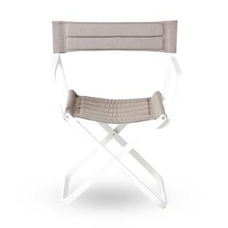 Ethimo Studios Warm White Directors Chair