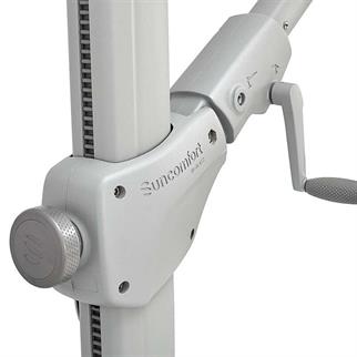 Glatz Suncomfort VarioFlex Ecru Ayaklı Kare Şemsiye