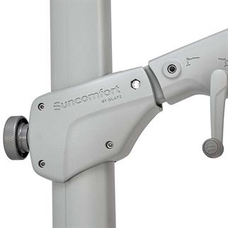 Glatz Suncomfort VarioFlex Ecru Ayaklı Kare Şemsiye