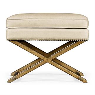 Jonathan Charles Sussex Light Brown Chestnut Ottoman