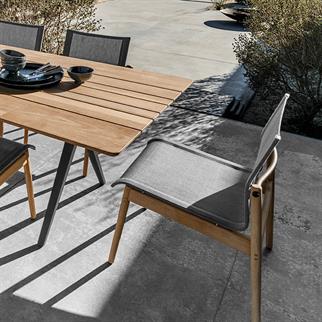 Gloster Sway Buffed Teak Bahçe Sandalyesi