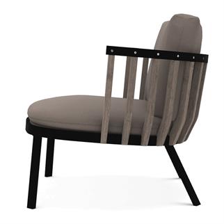 Ethimo Swing Sepia Black Tekli Koltuk