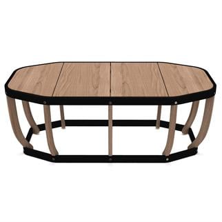 Ethimo Swing Teak / Black Coffee Table