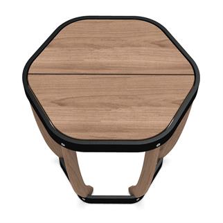 Ethimo Swing Sepia Black Side Table