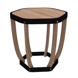 Ethimo Swing Sepia Black Side Table