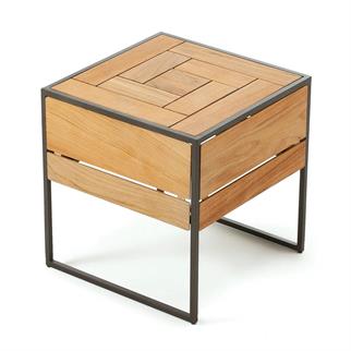 Ethimo Tetris Coffee Brown Sehpa