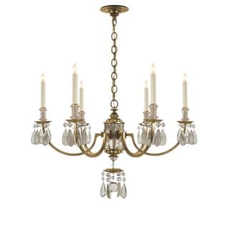 Visual Comfort & Co. Elizabeth Gilded Iron Chandelier