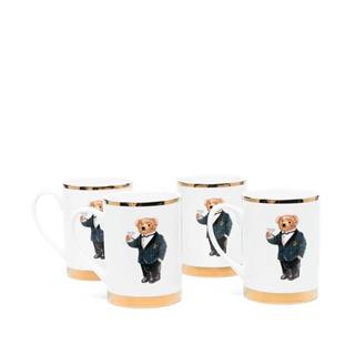 Thompson Set of 4 Plates-Mugs