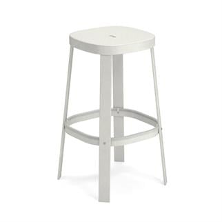 Emu Thor White Bar Stool