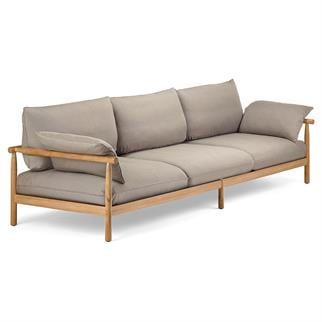 Dedon Tibbo Teak Üçlü Kanepe