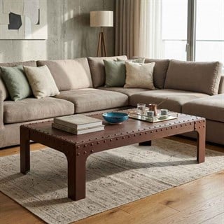 Trica Brown Dikdörtgen Orta Sehpa