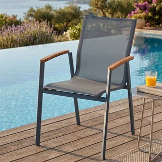 Trica Candy Anthracite Kollu Sandalye