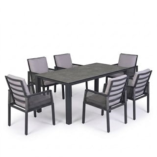 Trica Concept Anthracite 6 Kişilik Bahçe Masa Takımı