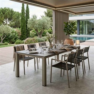 Metal Concept Champagne 210 cm Dining Table