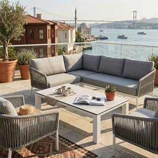 Trica Metal Concept White Orta Sehpa