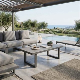 U-Leg Anthracite Coffee Table