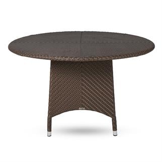 Alfresco Valencia Java Brown Yuvarlak Masa