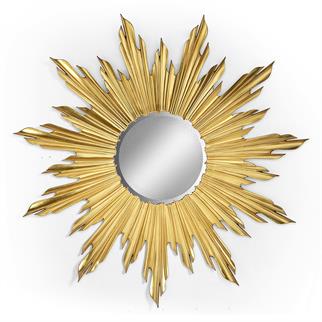 Jonathan Charles Versailles Sunburst Mirror