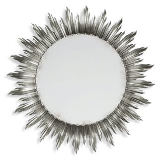 Jonathan Charles Versailles Silver Square Mirror