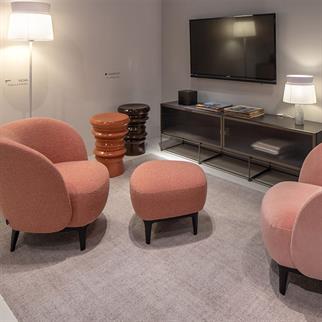 Ligne Roset Vibrato Brown Yan Sehpa