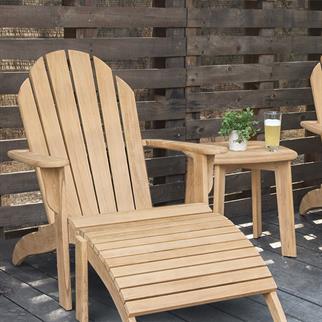 Alfresco Vicenza Teak Yan Sehpa