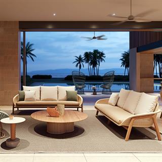 Kettal Vimini 3-Seater Sofa